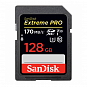    SanDisk Extreme Pro SDXC UHS-I Class 3 V30 170/90 MB/s 128GB
