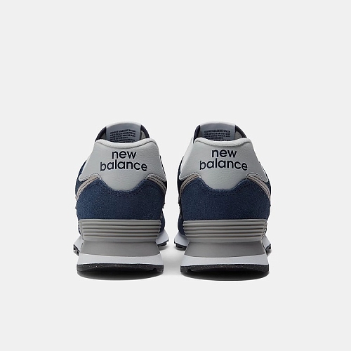 New Balance 574 Core Navy with white