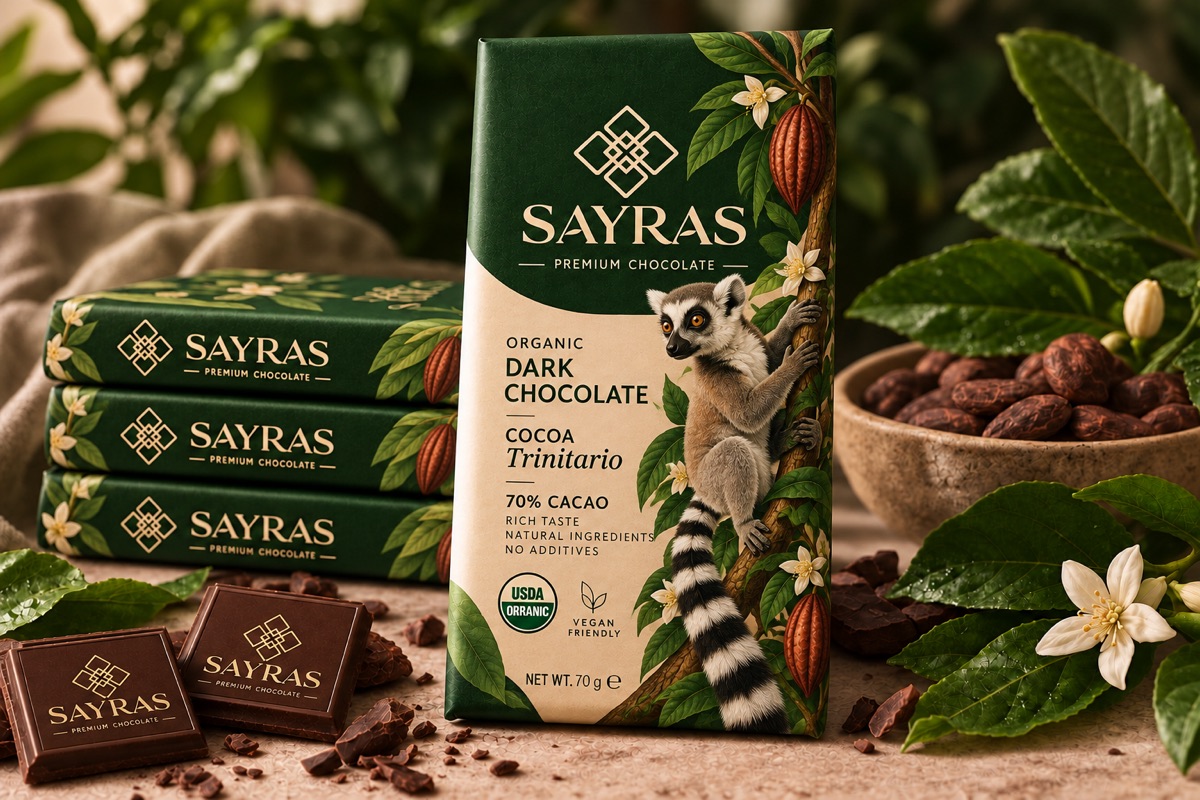 SAYRAS Trinitario — лемур SAYRAS Trinitario — лемур — демонстрационная упаковка
